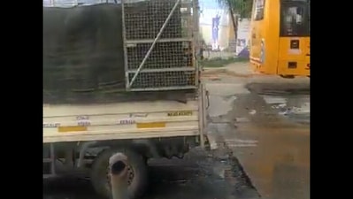 screengrab from Twitter video&nbsp;