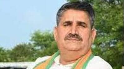 A video clip of Bihar revenue minister and BJP leader Ram Surat Rai went viral on social media over the weekend in which he claimed that it was due to the PM that people were alive and safe in the country. (HT PHOTO.) A video clip of Bihar revenue minister and BJP leader Ram Surat Rai went viral on social media over the weekend in which he claimed that it was due to the PM that people were alive and safe in the country. (HT PHOTO.)