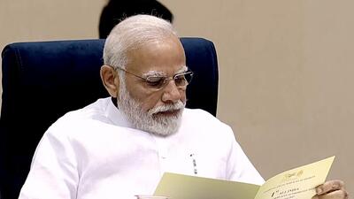 Prime Minister Narendra Modi addressed the inaugural session of the First All India District Legal Service Authorities meet in New Delhi on Saturday. (ANI) Prime Minister Narendra Modi addressed the inaugural session of the First All India District Legal Service Authorities meet in New Delhi on Saturday. (ANI)