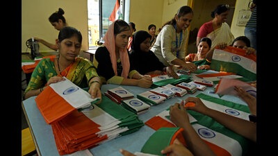Punjab BJP gears up for ‘Har Ghar Tiranga’ programme (HT PHOTO)