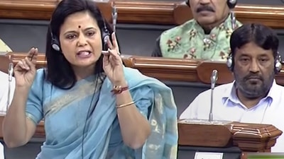 Mahua Moitra on Sunday criticised the "ominous" silence from "Drama Bahu brigade" on the incident of a BJP Gujarat minister allegedly raping and confining a woman. (PTI) Mahua Moitra on Sunday criticised the "ominous" silence from "Drama Bahu brigade" on the incident of a BJP Gujarat minister allegedly raping and confining a woman. (PTI)