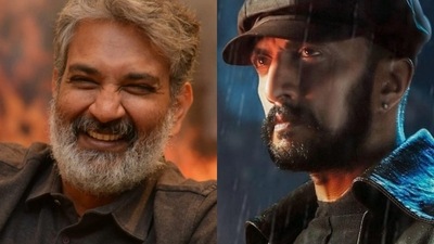 SS Rajamouli has praised Kiccha Sudeep's latest film Vikrant Rona. SS Rajamouli has praised Kiccha Sudeep's latest film Vikrant Rona.