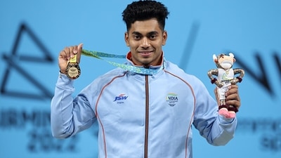 Achinta Sheuli won India its sixth medal of the CWG 2022. (Getty) Achinta Sheuli won India its sixth medal of the CWG 2022. (Getty)