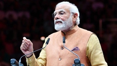 PM Modi mentioned about an interesting initiative called ‘Azadi Ki Railgadi Aur Railway Station’, a week-long celebration that started on July 18 and ended on July 23. (File Photo of PM Narendra Modi) (ANI/PIB)