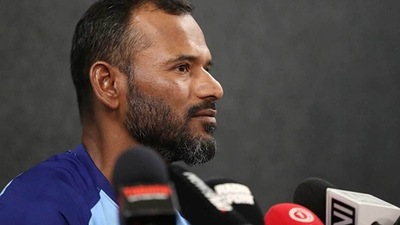 Former India fielding coach R Sridhar. (Getty Images) Former India fielding coach R Sridhar. (Getty Images)