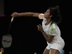India's Venkata Sindhu Pusarla&nbsp;(AP)