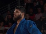 Judoka Jasleen Saini lost in his bronze medal playoff match.(Twitter/@Media_SAI)