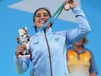 Harjinder Kaur won her maiden CWG 2022 medal.&nbsp;