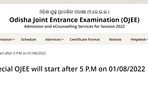 OJEE 2022 Round 2 Registration to being today at ojee.admissions.nic.in OJEE 2022 Round 2 Registration to being today at ojee.admissions.nic.in