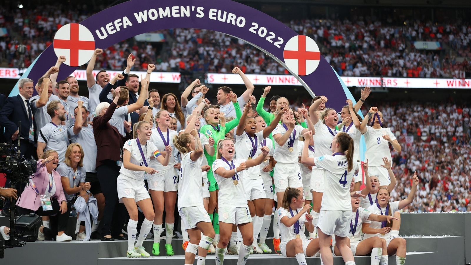 England beat Germany in extra time to win Euro 2022