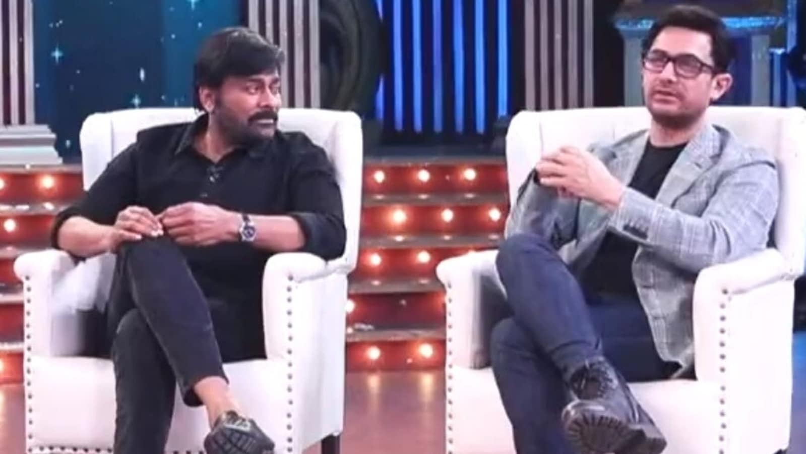 Chirajeevi interviews Aamir Khan for Laal Singh Chaddha, wants this part  removed