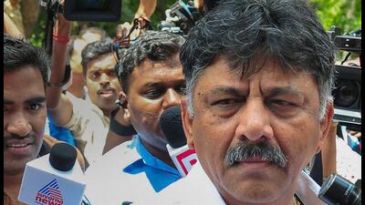 Karnataka Pradesh Congress Committee president D K Shivakumar (PTI) Karnataka Pradesh Congress Committee president D K Shivakumar (PTI)