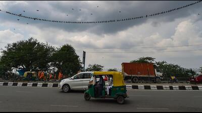 The hourly air quality index (AQI) was 76 at 7 am. (PTI)