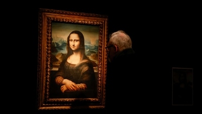 The celebrated Mona Lisa painting is kept at Louvre Museum in Paris. (REUTERS)