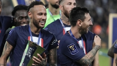 Neymar with Messi (AP)