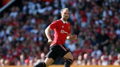 &nbsp;Manchester United's Christian Eriksen in action&nbsp; (Action Images via Reuters)