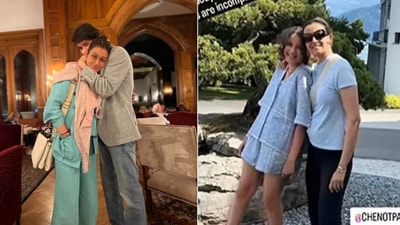 Pictures from Namrata Shirodkar, Mahesh Babu and Sitara's Switzerland vacation.