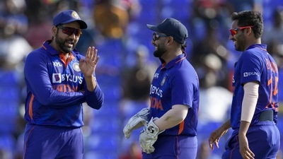 Rohit had said that he is looking to test out youngsters in different situations. (AP) Rohit had said that he is looking to test out youngsters in different situations. (AP)