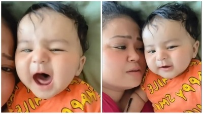 Bharti Singh has shared a video featuring her and son Golla.&nbsp;