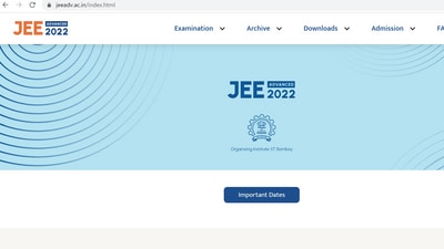 IIT JEE Advanced 2022 registration begins on August 7, exam on August 28 IIT JEE Advanced 2022 registration begins on August 7, exam on August 28