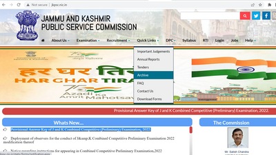 JKPSC CCE answer key released at jkpsc.nic.in, here's the direct link to check JKPSC CCE answer key released at jkpsc.nic.in, here's the direct link to check