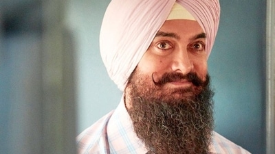 A still of Aamir Khan from Laal Singh Chaddha. A still of Aamir Khan from Laal Singh Chaddha.