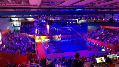 Representational image of squash arena
