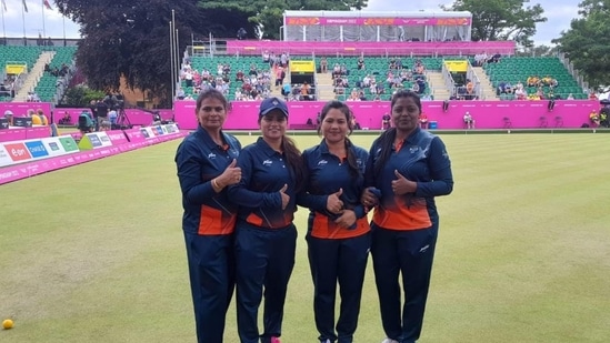 Indian lawn bowl women’s fours team&nbsp;