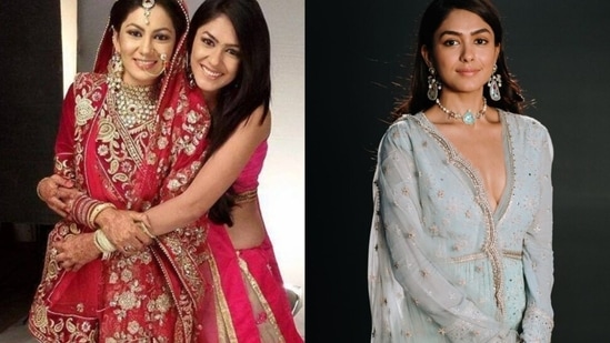 Mrunal Thakur shot to fame with Kumkum Bhagya.&nbsp;