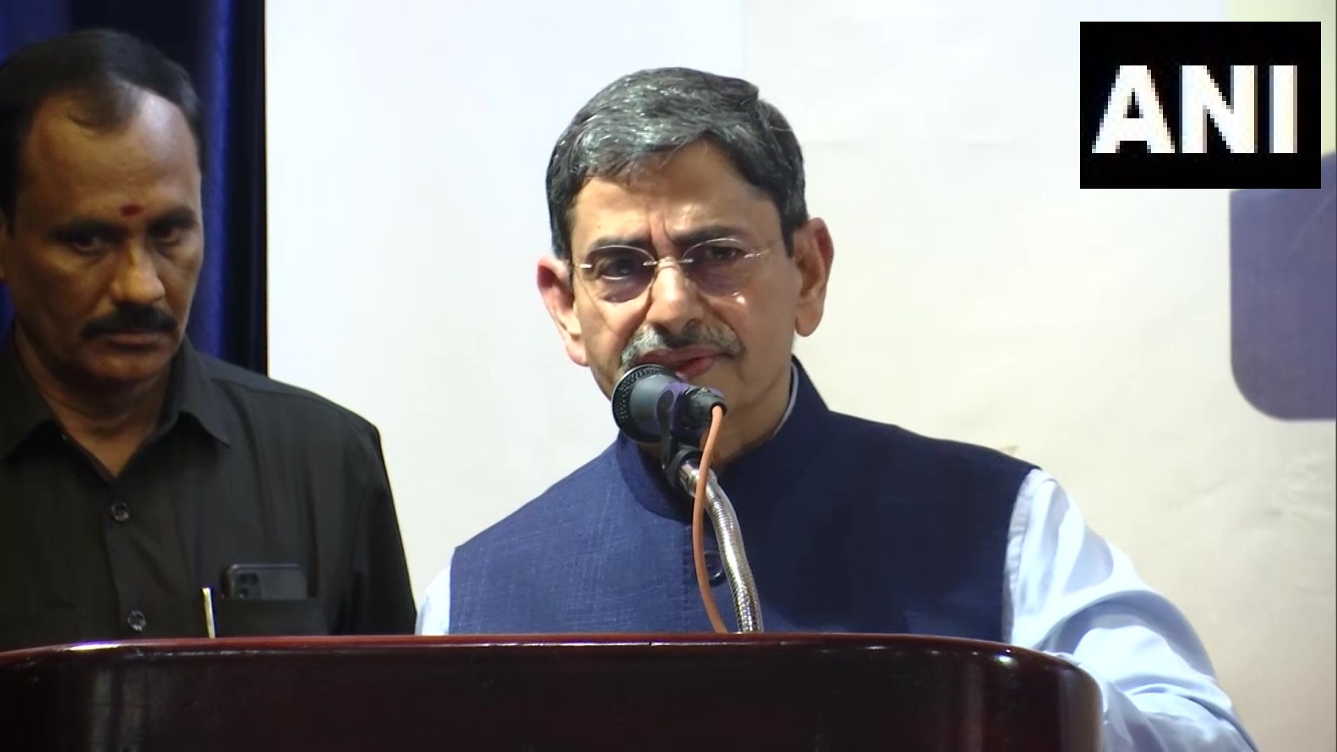 Tamil Nadu governor RN Ravi speaks at an event in Kochi. (ANI Twitter) Tamil Nadu governor RN Ravi speaks at an event in Kochi. (ANI Twitter)