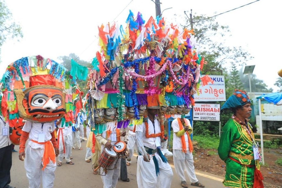 A glimpse from the Megh Malhar Parv in Gujarat