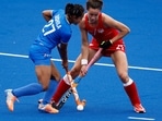 IND W vs ENG W Highlights: India fell to a 1-3 defeat vs England.(REUTERS)