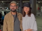 Anushka Sharma and Virat Kohli at Mumbai airport. Anushka Sharma and Virat Kohli at Mumbai airport.