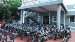 This comes after several recurrent cases of bike theft in the state since mid-July. (Image source: @SPBelagavi/Twitter)