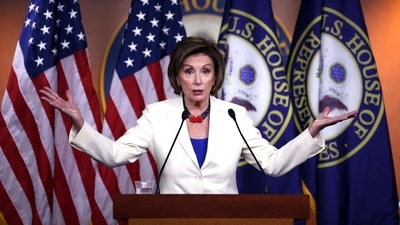 Speaker of the House Nancy Pelosi's potential trip to Taiwan has infuriated Beijing. (AFP file image)