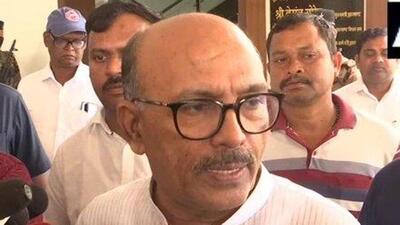 Jharkhand assembly speaker Rabindra Nath Mahto, who suspended four BJP legislators till Thursday, said there is a limit to everything. (Twitter/ANI) Jharkhand assembly speaker Rabindra Nath Mahto, who suspended four BJP legislators till Thursday, said there is a limit to everything. (Twitter/ANI)