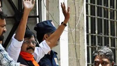 Shiv Sena leader Sanjay Raut was remanded in ED custody till August 4. (File image) Shiv Sena leader Sanjay Raut was remanded in ED custody till August 4. (File image)