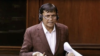 Union minister of state for home affairs Nityanand Rai was responding to a question in the Lok Sabha regarding Chinese citizens staying in India illegally or under expired visas. (ANI) Union minister of state for home affairs Nityanand Rai was responding to a question in the Lok Sabha regarding Chinese citizens staying in India illegally or under expired visas. (ANI)