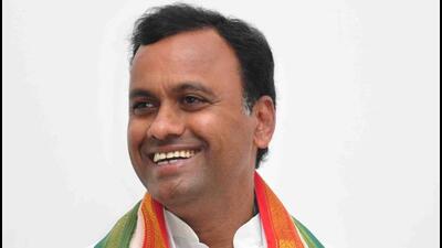 Congress lawmaker in Telangana Komatireddy Rajagopal Reddy on Tuesday announced his resignation from the primary membership of the party and his assembly membership. (HT) Congress lawmaker in Telangana Komatireddy Rajagopal Reddy on Tuesday announced his resignation from the primary membership of the party and his assembly membership. (HT)