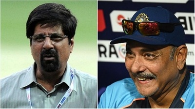 Kris Srikkanth; Ravi Shastri (File) Kris Srikkanth; Ravi Shastri (File)