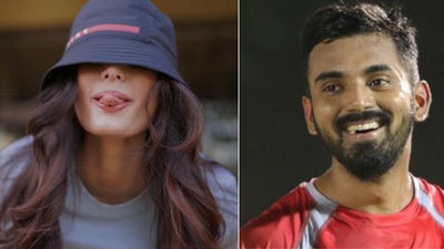 KL Rahul calls girlfriend Athiya Shetty ‘cutest hat chor’.&nbsp;