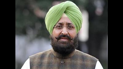 Leader of opposition Partap Singh Bajwa .