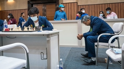 Grand Master D Gukesh. (Chess Olympiad) Grand Master D Gukesh. (Chess Olympiad)