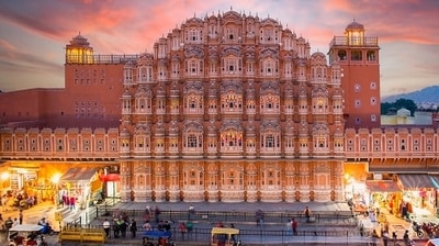 2. If you and your girlfriends love art, heritage, and ethnic clothing or jewellery, the pink city is the ideal vacation spot. It is one of the top 50 most beautiful cities in the world and a UNESCO World Heritage Site. It is the location of famous palaces and forts such the Hawa Mahal, Amer Fort, City Palace, and Nahargarh Fort. It's secure, unique, affordable, and ideal for a trip with only the girls. (pixabay) 2. If you and your girlfriends love art, heritage, and ethnic clothing or jewellery, the pink city is the ideal vacation spot. It is one of the top 50 most beautiful cities in the world and a UNESCO World Heritage Site. It is the location of famous palaces and forts such the Hawa Mahal, Amer Fort, City Palace, and Nahargarh Fort. It's secure, unique, affordable, and ideal for a trip with only the girls. (pixabay)