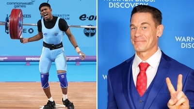 John Cena's post about Sanket Singh Sargar triggered welcome responses from his Indian fans. (Getty Images) John Cena's post about Sanket Singh Sargar triggered welcome responses from his Indian fans. (Getty Images)