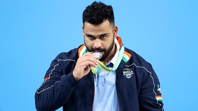 Vikas Thakur won his maiden CWG medal. (Getty) Vikas Thakur won his maiden CWG medal. (Getty)