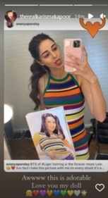 Karisma Kapoor's Instagram Stories. Karisma Kapoor's Instagram Stories.