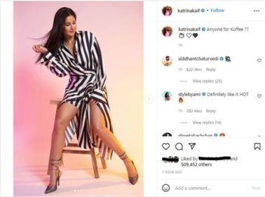 Katrina posted a series of pictures from her recent photoshoot.