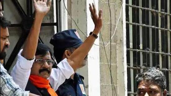 Shiv Sena leader Sanjay Raut was remanded in ED custody till August 4. (File image)