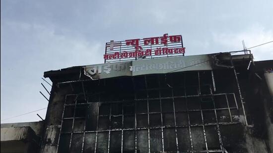 Eight people were killed in the fire at MP’s Jabalpur on Monday. (ANI) Eight people were killed in the fire at MP’s Jabalpur on Monday. (ANI)